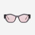 Angular bevel cutting Acetate  Women's Sunglasses21A8023